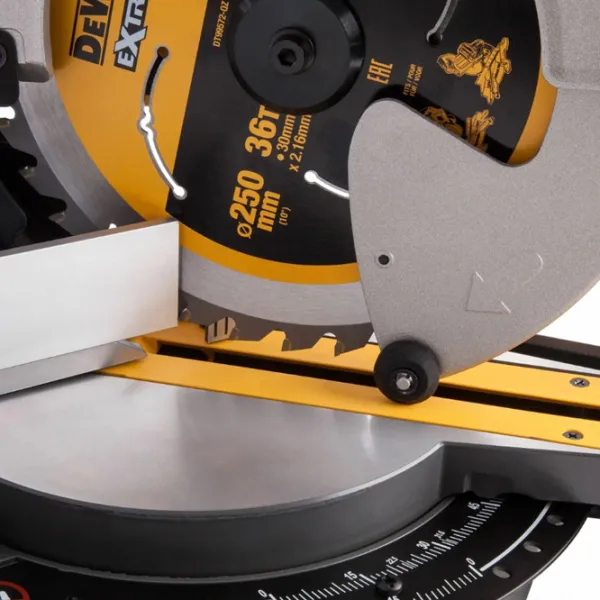 Торцовочная пила Dewalt DCS778T2 250 мм / Желтый photo 6