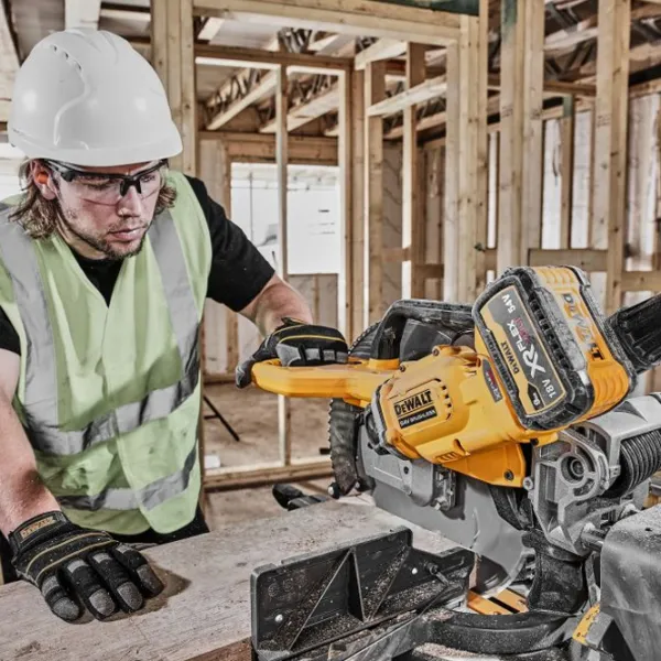 Торцовочная пила Dewalt DCS781X2-QW 305 мм / Желтый photo 9