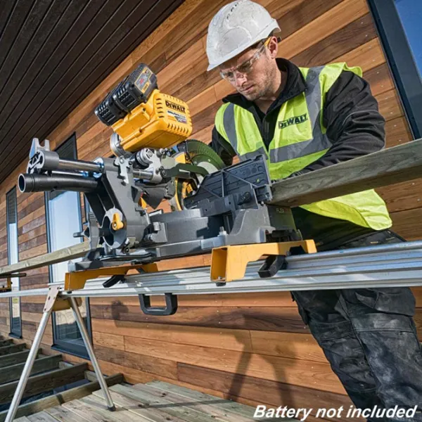 Торцовочная пила Dewalt DHS780N 305 мм / Желтый photo 4