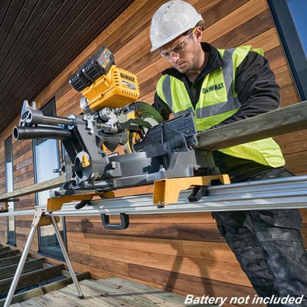Торцовочная пила Dewalt DHS780N 305 мм / Желтый photo 4