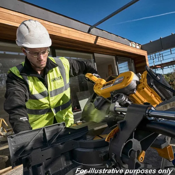 Торцовочная пила Dewalt DHS780N 305 мм / Желтый photo 5