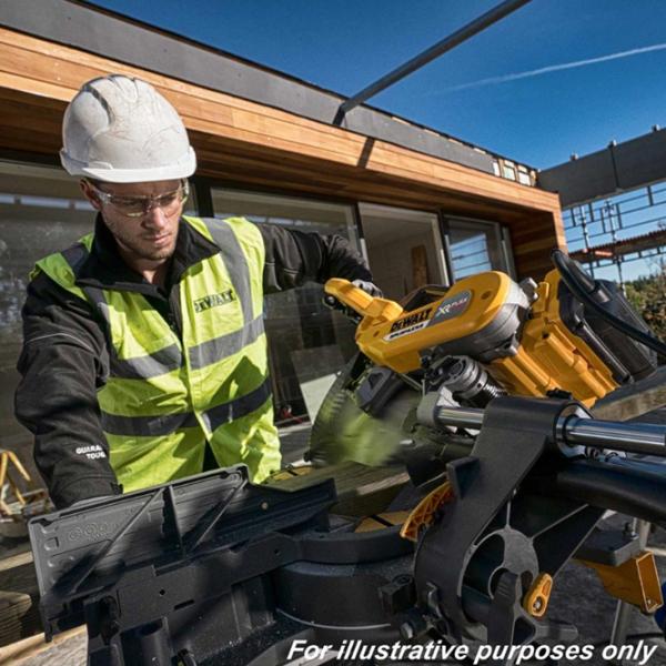 Торцовочная пила Dewalt DHS780N 305 мм / Желтый photo 5