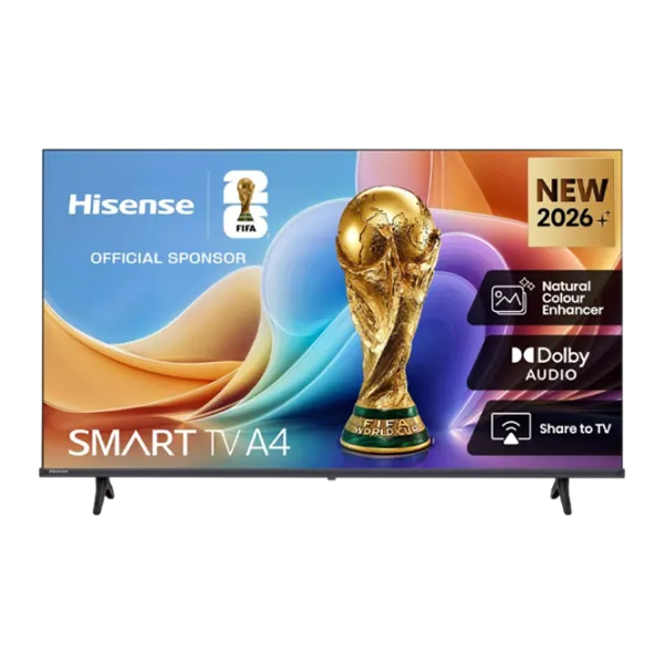 Телевизор Hisense 40A4S 40" / DLED / Full HD / Smart TV / Черный photo 1