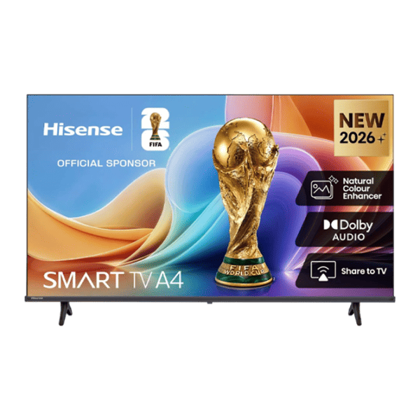 Телевизор Hisense 40A4S 40" / DLED / Full HD / Smart TV / Черный photo 1