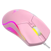 Мышь Havit MS1029 USB / Розовый photo 2