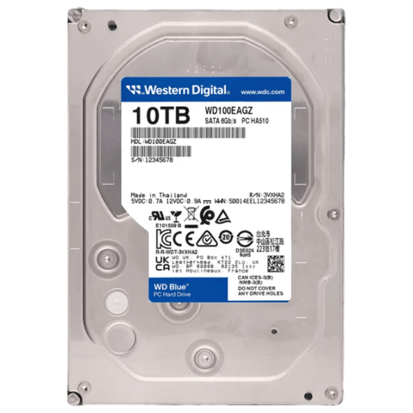 HDD Western Digital WD100EAGZ 10 TB  / Blue photo 3