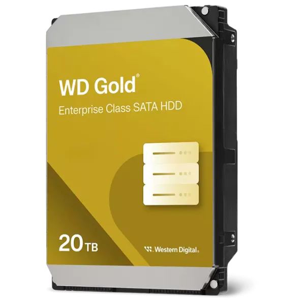 HDD Western Digital WD203KRYZ 20 TB  / Gold photo 1