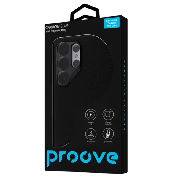 Husă pentru smartphone Samsung Galaxy S26+ Proove / MagSafe Back / TPU / Black photo 2
