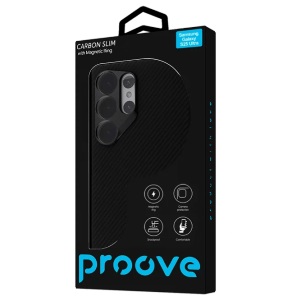 Husă pentru smartphone Samsung Galaxy S26+ Proove / MagSafe Back / TPU / Black photo 2