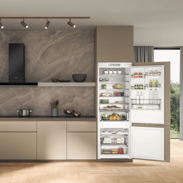 Frigider Whirlpool WH SP70 T122 cu congelator jos 394 l / 193.5 cm / White photo 7