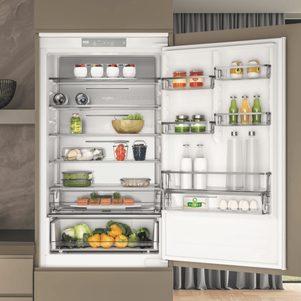Frigider Whirlpool WH SP70 T122 cu congelator jos 394 l / 193.5 cm / White photo 10