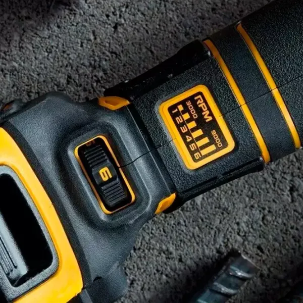 Шлифовальная машина Dewalt DCG409VST1-QW Угловая / / Желтый photo 7