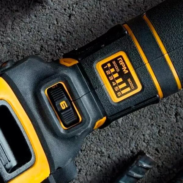 Шлифовальная машина Dewalt DCG409VST1-QW Угловая / / Желтый photo 7