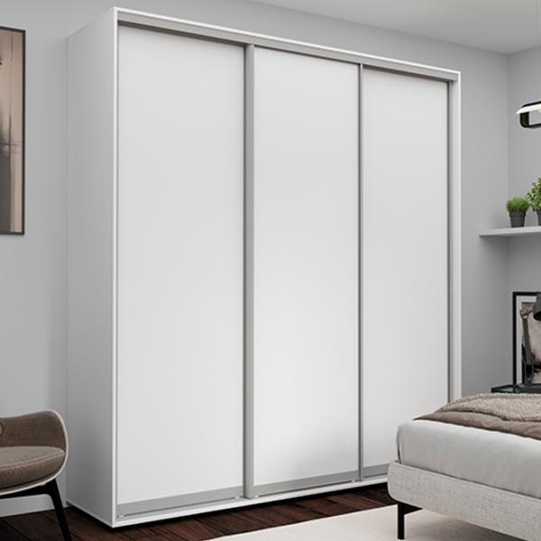 Dulap Nex Home NX-00001761 200 x 60 x 240 / PAL / Alb photo 1