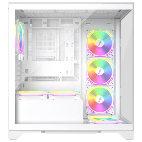 Carcasă 1STPLAYER Mi8 Mid Tower / White photo 3