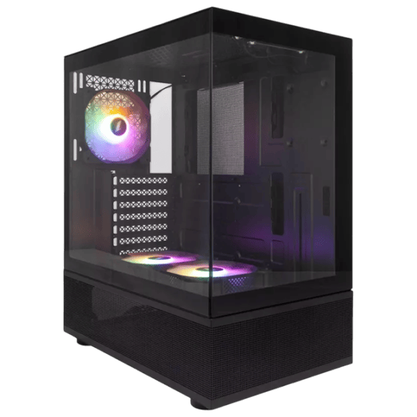 Корпус 1STPLAYER Mi7-A-BK-2F7R-1F7 Mid Tower / Черный photo 1