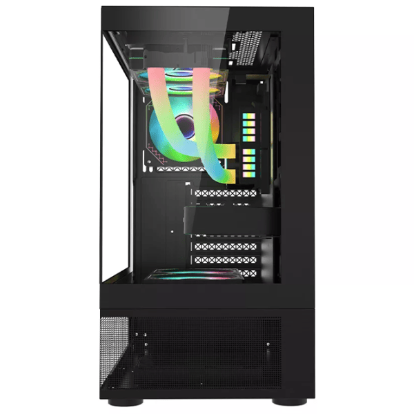 Корпус 1STPLAYER Mi7-A-BK-2F7R-1F7 Mid Tower / Черный photo 2