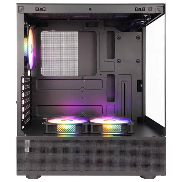 Корпус 1STPLAYER Mi7-A-BK-2F7R-1F7 Mid Tower / Черный photo 7