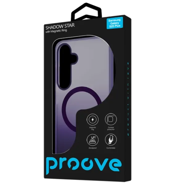 Чехол для смартфона Samsung Galaxy S26+ Proove / MagSafe Back / ТПУ / Пурпурный photo 4