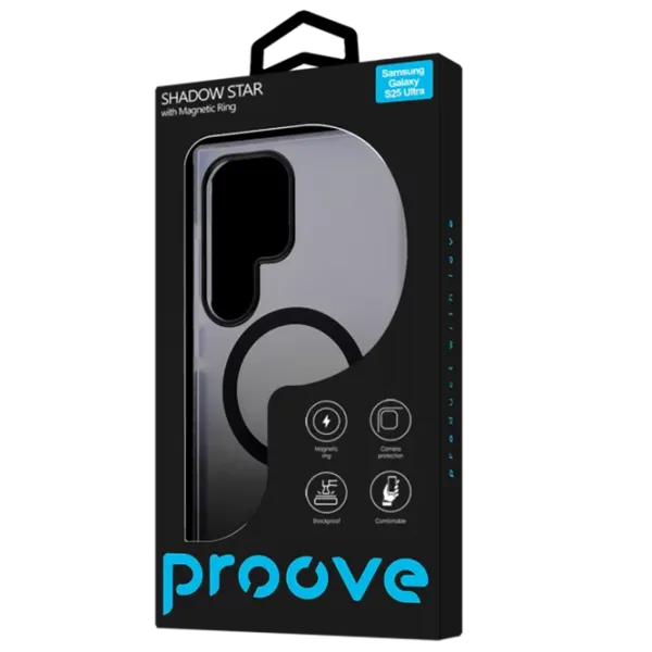 Чехол для смартфона Samsung Galaxy S26 Ultra Proove / MagSafe Back / ТПУ / Черный photo 3
