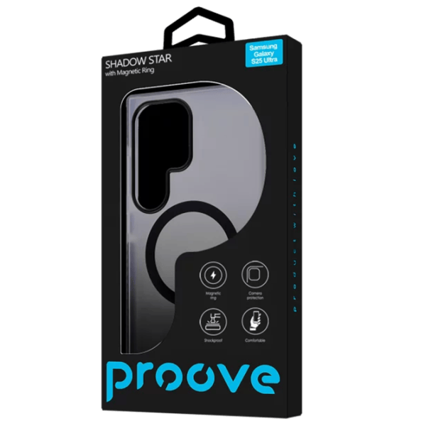 Чехол для смартфона Samsung Galaxy S26 Ultra Proove / MagSafe Back / ТПУ / Черный photo 3