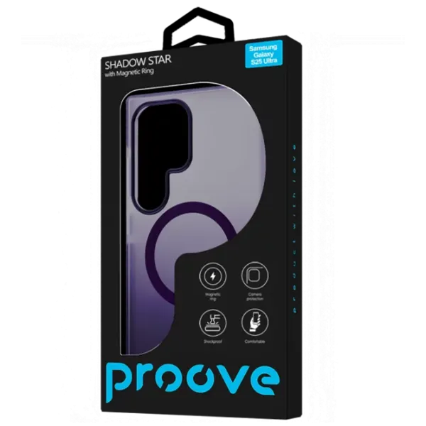 Husă pentru smartphone Samsung Galaxy S26 Ultra Proove / MagSafe Back / TPU / Purple photo 2