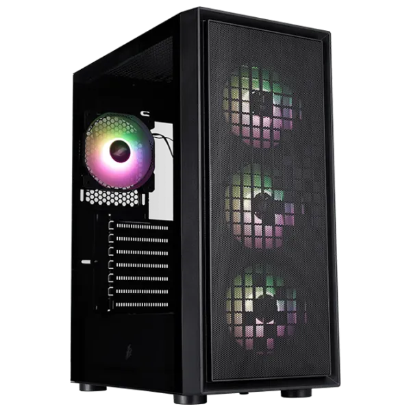 Carcasă 1STPLAYER GO6 Mid Tower / Black photo 1