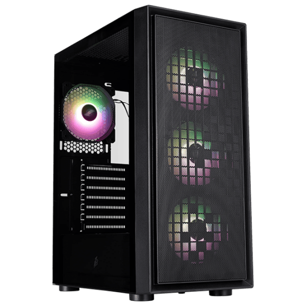 Carcasă 1STPLAYER GO6 Mid Tower / Black photo 1