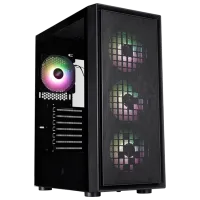 Carcasă 1STPLAYER GO6 Mid Tower / Black