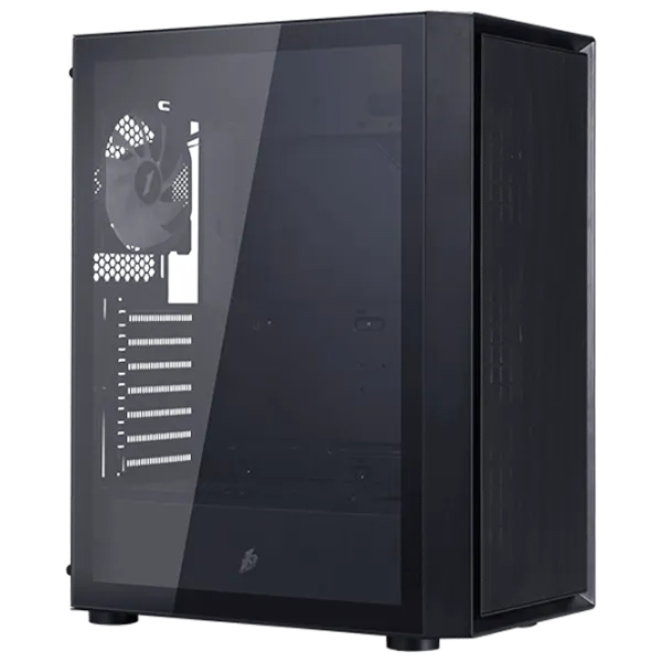 Carcasă 1STPLAYER GO6 Mid Tower / Black photo 3