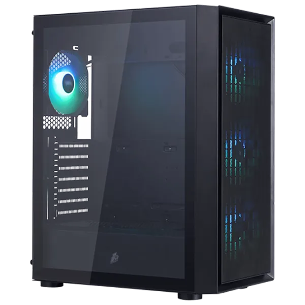 Carcasă 1STPLAYER GO6 Mid Tower / Black photo 4