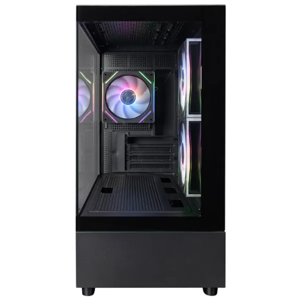 Carcasă 1STPLAYER Mi5 Mini Tower / Black photo 2