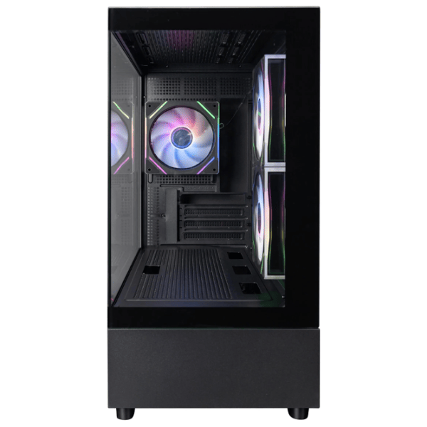 Carcasă 1STPLAYER Mi5 Mini Tower / Black photo 2