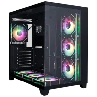 Carcasă 1STPLAYER MV8-TP Mid Tower / Black