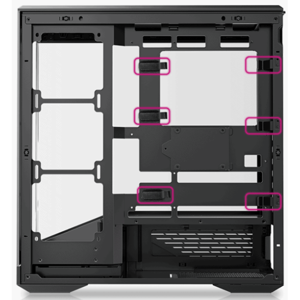 Корпус 1STPLAYER GM7 Mid Tower / Черный photo 10