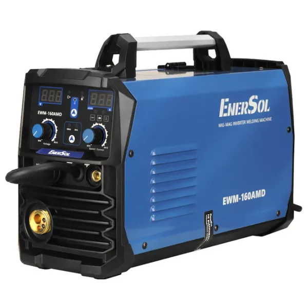 Aparat de sudat Enersol EWM-160AMDS-SP 230 V semiautomat (MIG/MAG), cu electrod (MMA), cu gaz inert (TIG) / Blue photo 3