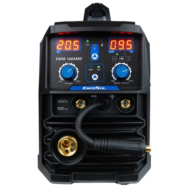 Aparat de sudat Enersol EWM-160AMDS-SP 230 V semiautomat (MIG/MAG), cu electrod (MMA), cu gaz inert (TIG) / Blue photo 6