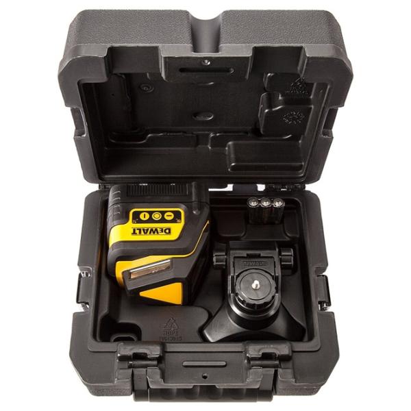 Лазерный нивелир Dewalt DW0811 Линейный / Батарейки photo 2