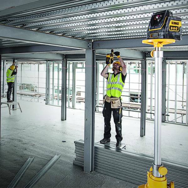 Лазерный нивелир Dewalt DW0811 Линейный / Батарейки photo 4