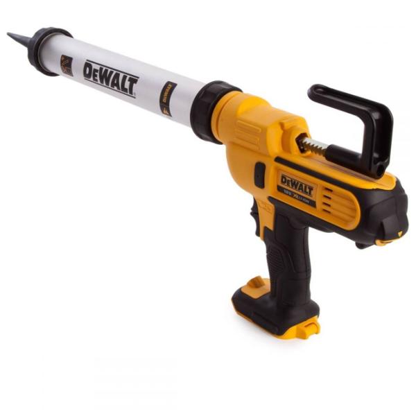 Pistol pentru silicon Dewalt DCE580N Yellow photo 3