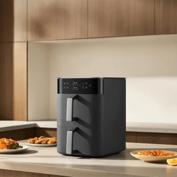 Friteuză-cuptor Xiaomi Dual Zone 2800 W / Black photo 6