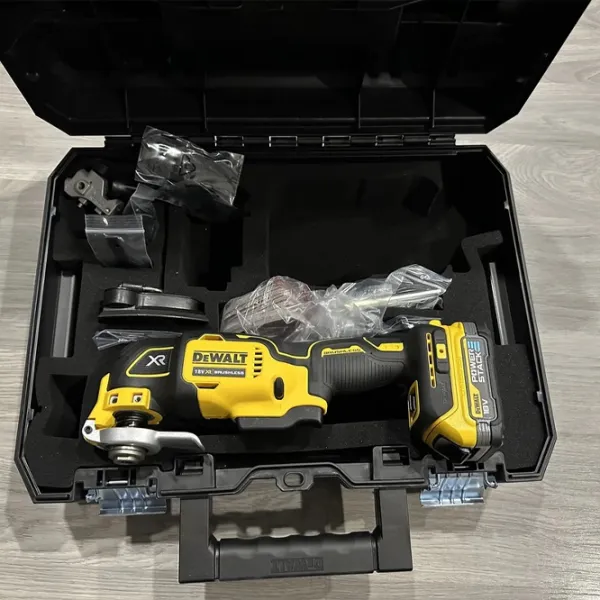 Mașină multifuncțională Dewalt DCS356E1T-XJ Yellow / Plastic photo 6