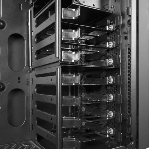 Carcasă Chieftec CW-01B-OP Mid Tower / Black photo 7