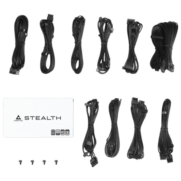 Sursă de alimentare Chieftec Stealth SPX-1000-FC 80+ Platinum / 1000 W photo 8