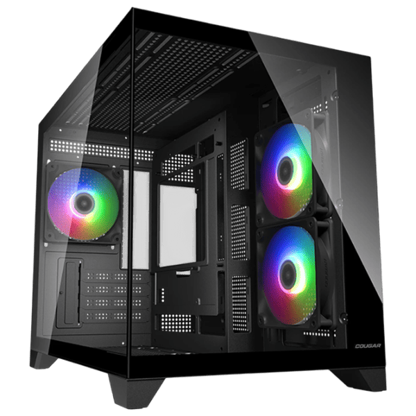Carcasă Cougar FV150 Mini RGB Mini Tower / Black photo 1