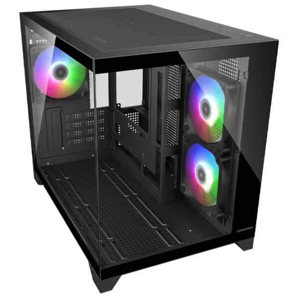 Carcasă Cougar FV150 Mini RGB Mini Tower / Black photo 3