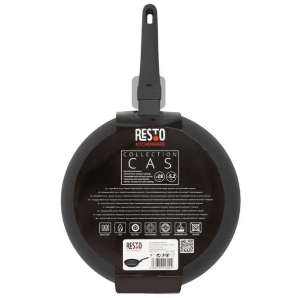 Tigaie Resto CAS 93195 Universală / 28 cm / Black photo 7