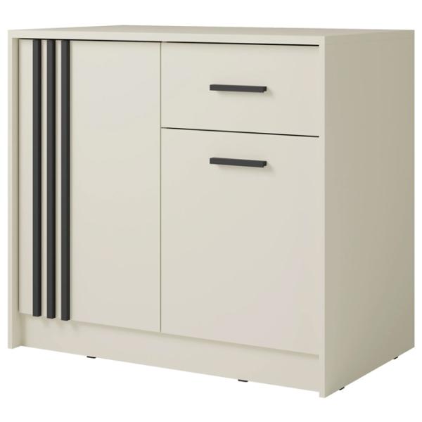 Comodă Ikea Canada CY-34 102 x 94 x 42 / MDF / Kashmir Negru photo 1