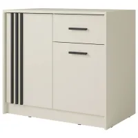 Comodă Ikea Canada CY-34 102 x 94 x 42 / MDF / Kashmir Negru