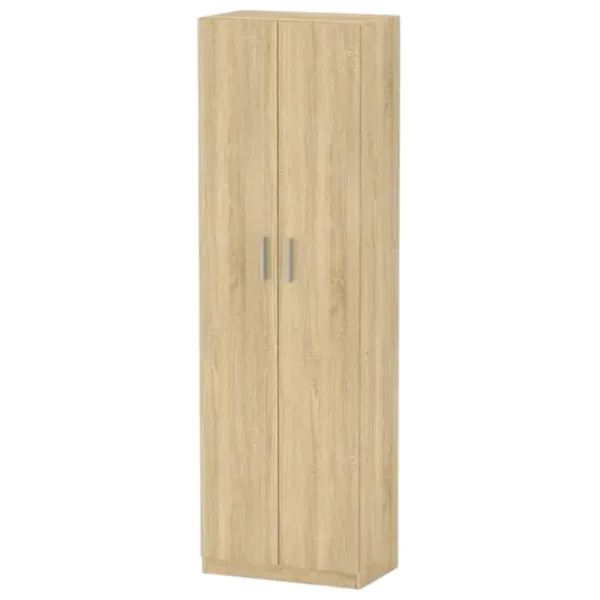Шкаф KompaniT КШ-7 60 x 36.6см x 195 / ЛДСП / Дуб Сонома photo 1